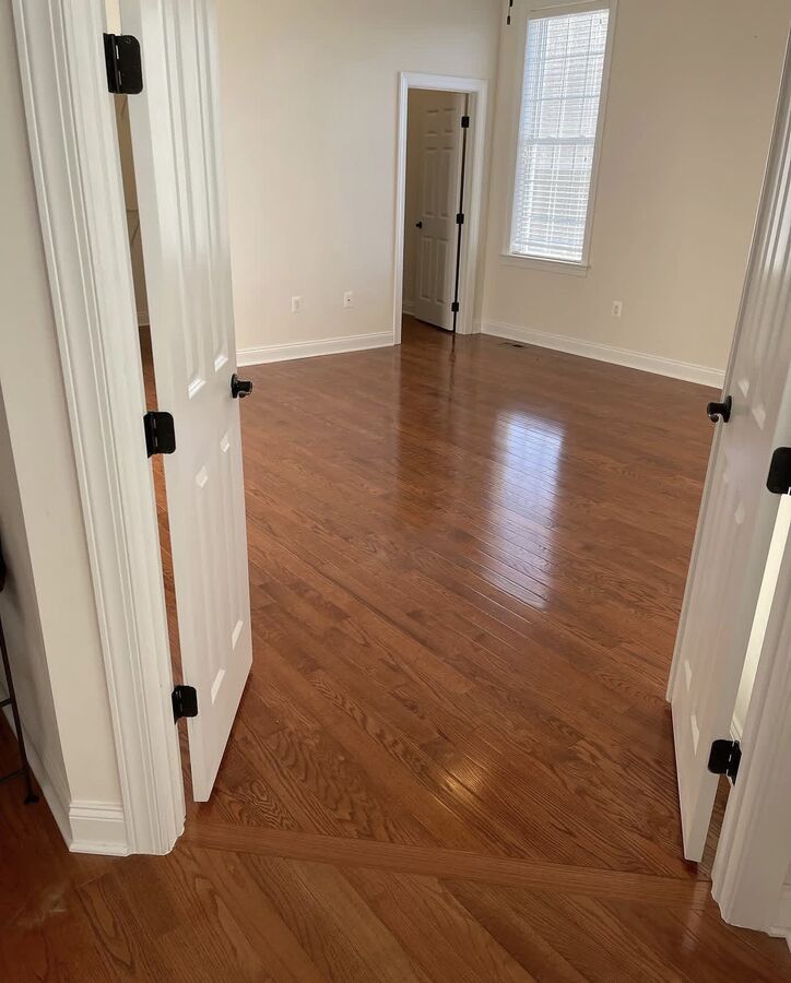 Beautiful hardwood flooring installed by MB Builds